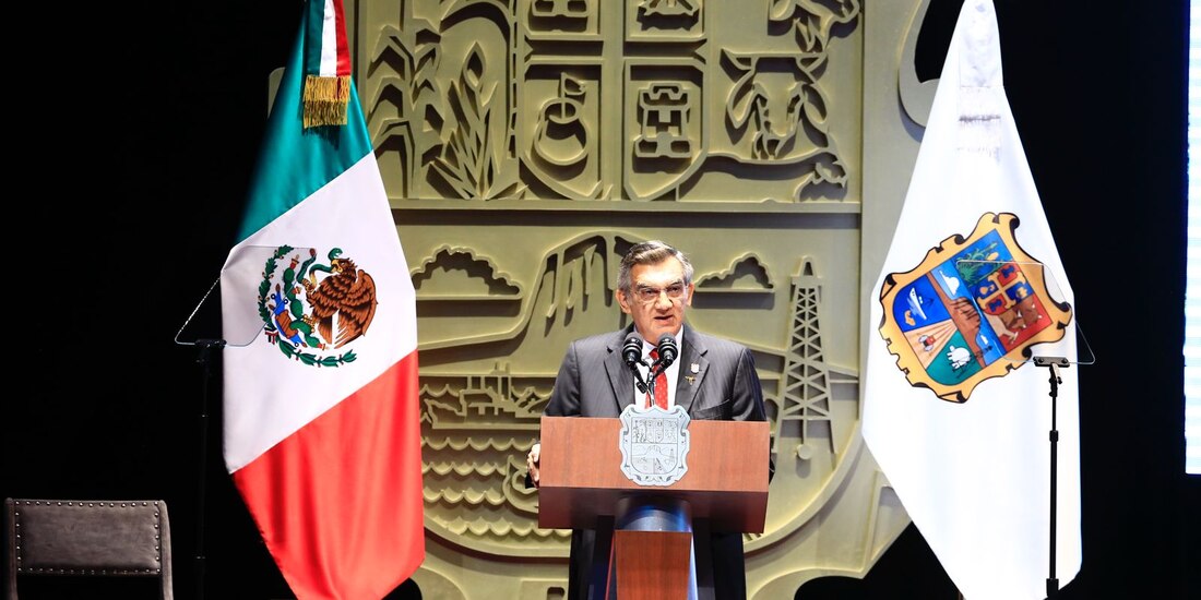 Américo Villarreal, gobernador de Tamaulipas.