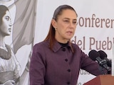 Claudia Sheinbaum, Presidenta de México, en conferencia de prensa.