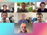 Videoconferencia con miembros del elenco del Señor de los anillos.