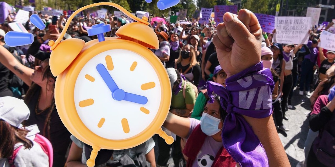 A esta hora empieza y a esta hora termina la marcha 8M en CDMX en 2026.
