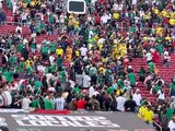 Batalla campal previo al partido amistoso entre México y Colombia