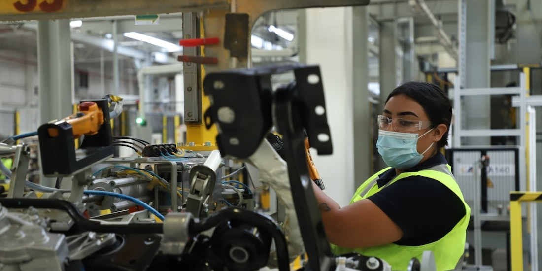 Planta productiva y laboral en Aguascalientes.