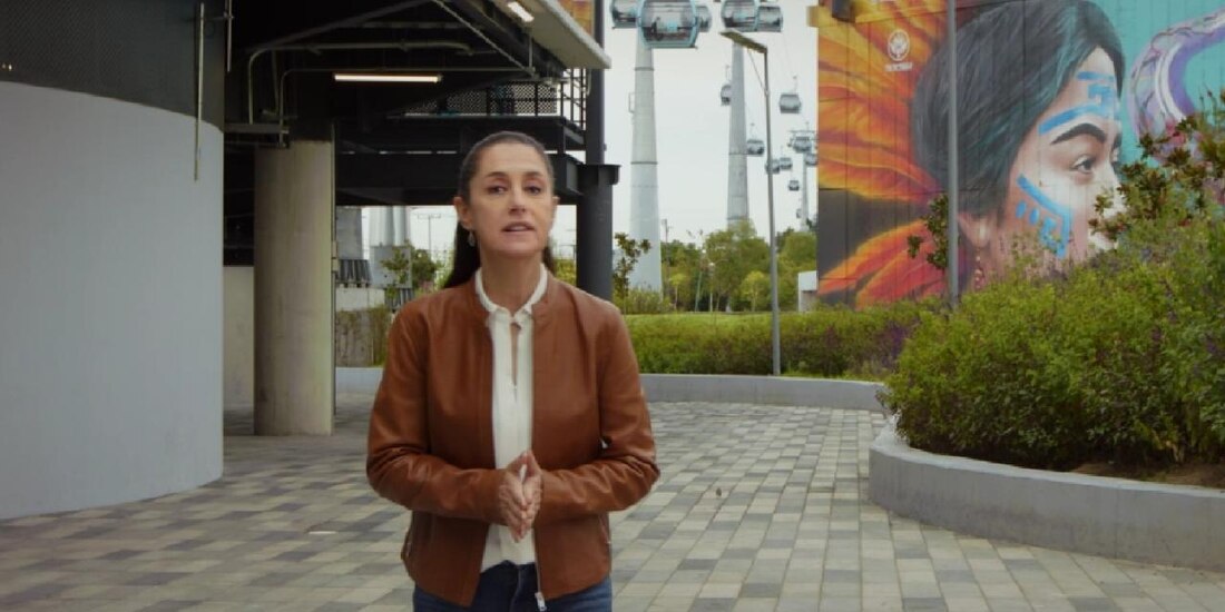 Sheinbaum lanza primer spot desde el Cablebús por Tercer Informe de Gobierno