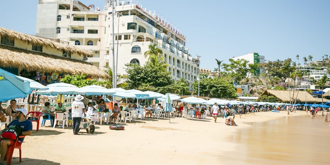 Este sábado se registró gran ocupación hotelera en Guerrero; destaca la ocupación en Acapulco y zonas Diamante, Dorada y Náutica.
