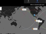 En la página Find Starlik puedes localizar los satélites de Elon Musk