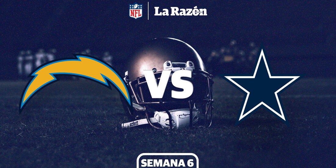 Los Angeles Chargers y Dallas Cowboys se enfrentan en la Semana 6 de la NFL