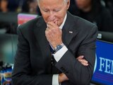 El presidente Joe Biden durante la