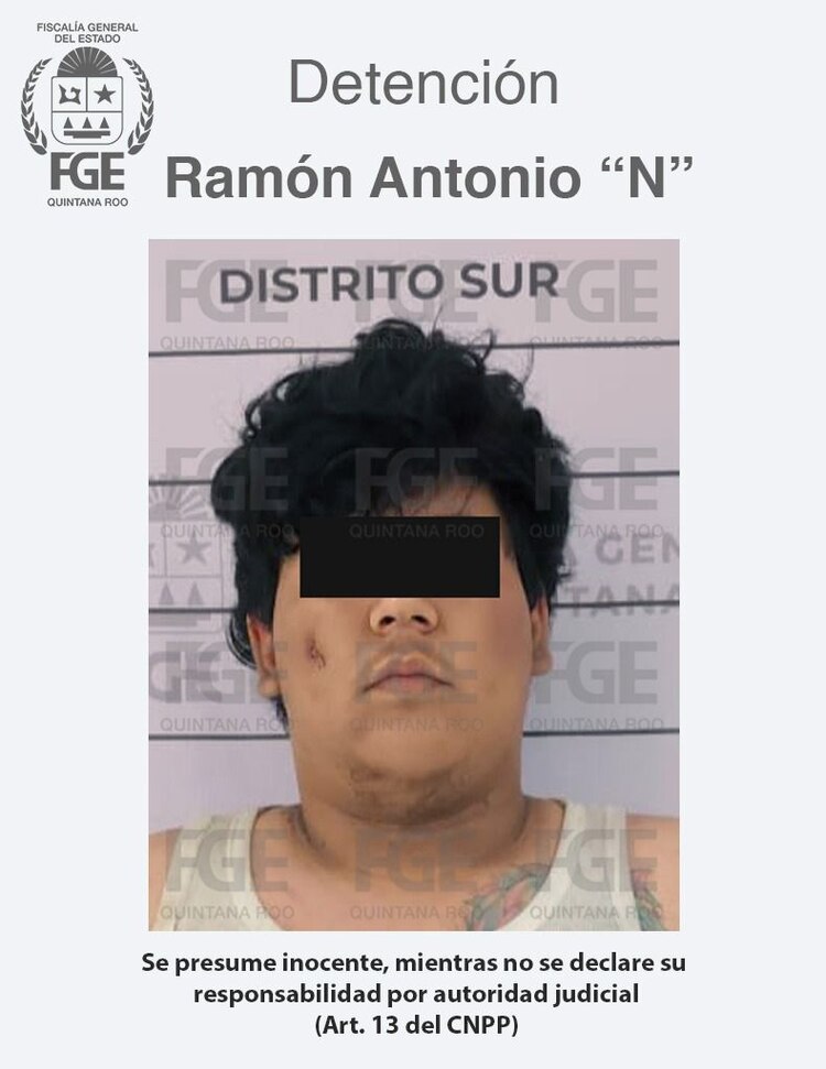 Ramón Antonio “N” fue capturado como parte del despliegue interinstitucional en la capital de Q. Roo.
