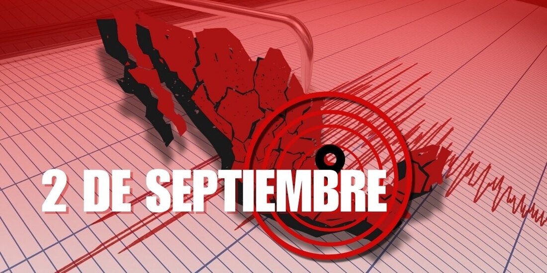 Esta es la actividad sísmica de hoy, 2 de septiembre.