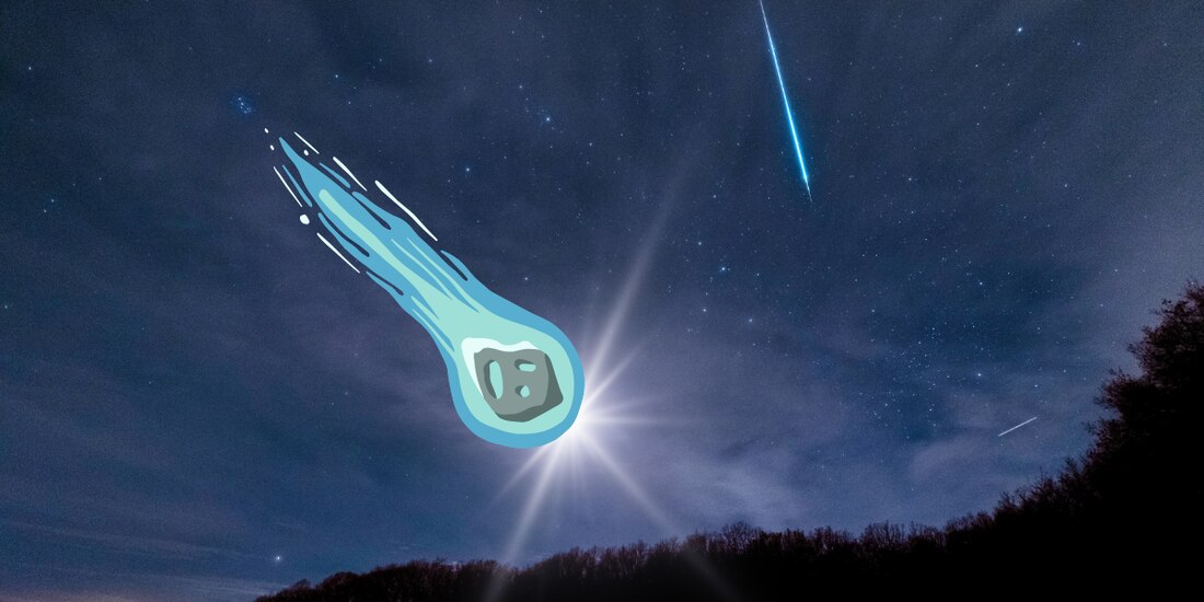 Este fin mes podrás disfrutar una lluvia de estrellas doble