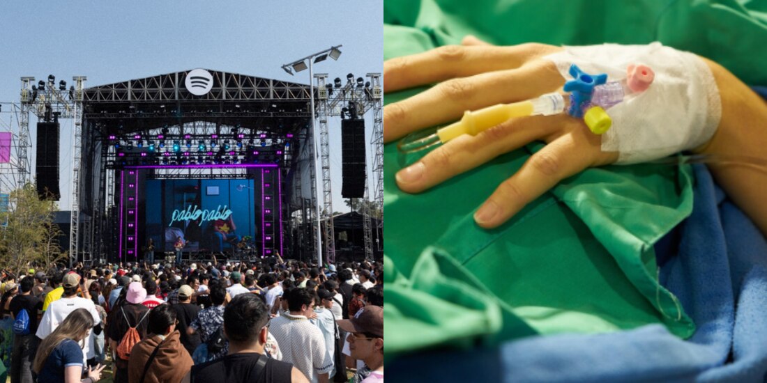 ¿Qué hago si resulto herido en un festival de música? Toma nota