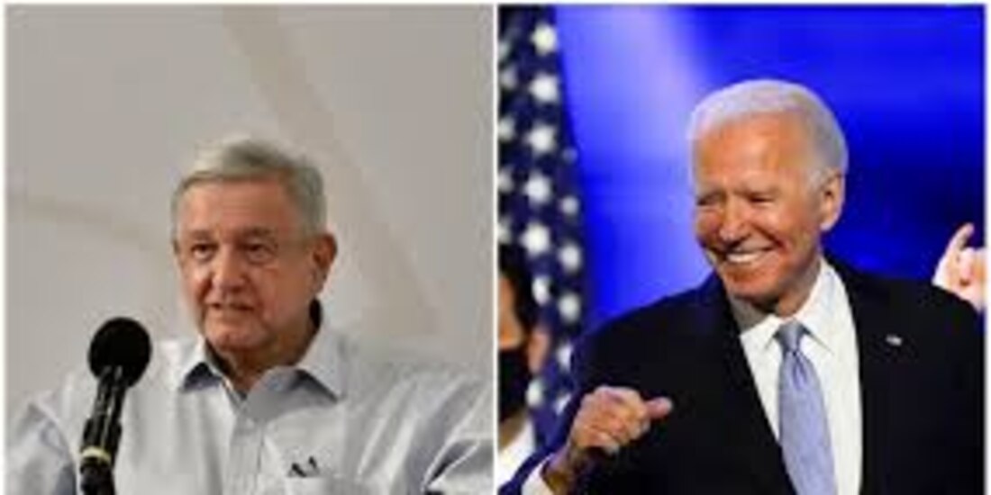 Los presidentes de México y Estados Unidos.