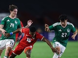 Una acción del Panamá vs México, partido amistoso previo al Mundial 2026