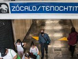 Reabren estación Zócalo-Tenochtitlan tras cierre de casi 2 horas por manifestantes