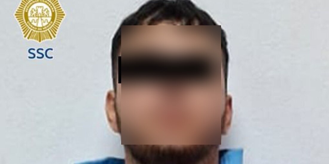 Detienen a ‘El Irving’, líder de la ‘Unión Tepito’, en Eje Central Lázaro Cárdenas.