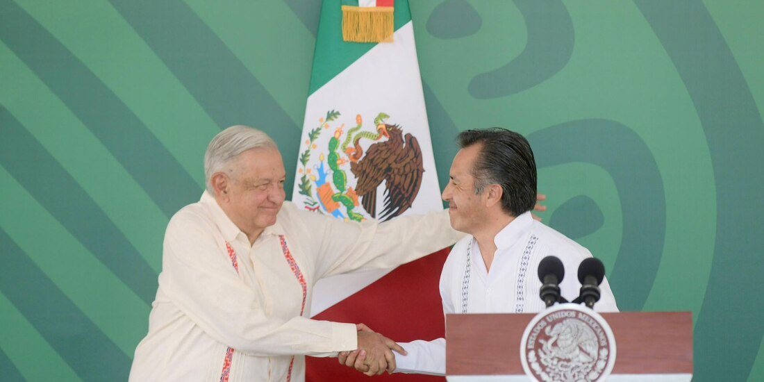 El presidente López Obrador respalda la honestidad del gobernador y la efectividad de la estrategia.