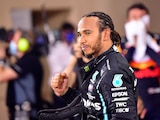 Lewis Hamilton celebra tras ganar el Gran Premio de Bahréin de Fórmula 1 el pasado 29 de noviembre.