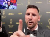 Lionel Messi insulta a Ibai Llanos tras el Balón de Oro 2023