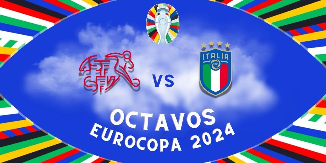 Suiza e Italia abrirán los octavos de final de la Eurocopa 2024