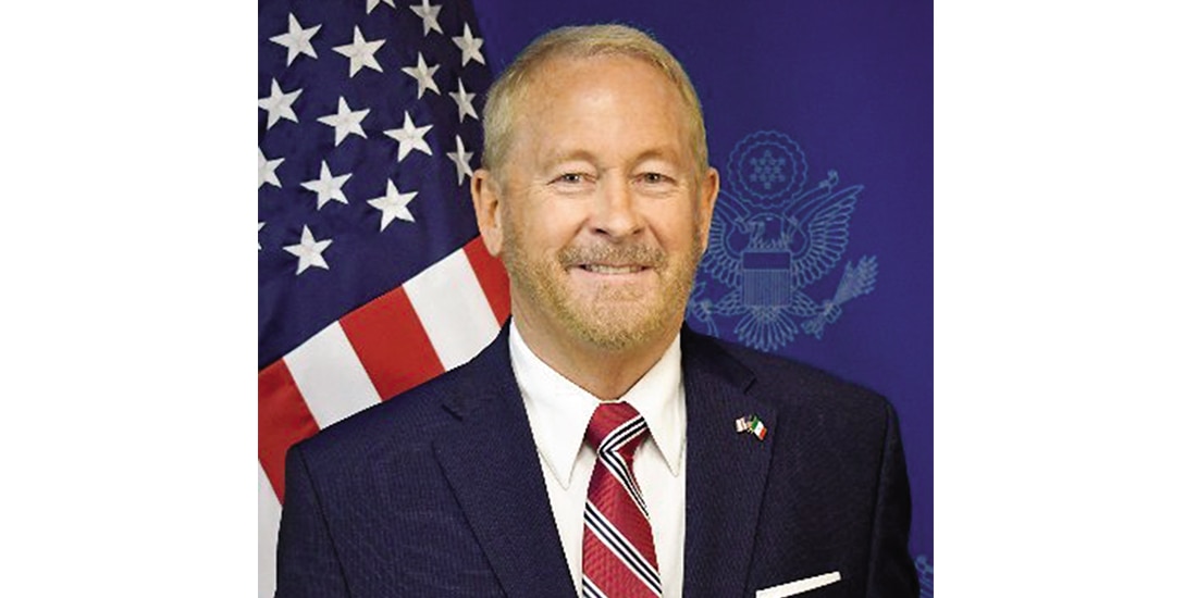 El embajador de EU, Ronald Johnson, en imagen de archivo.