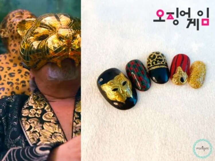 El juego del calamar anda hasta en las uñas postizas