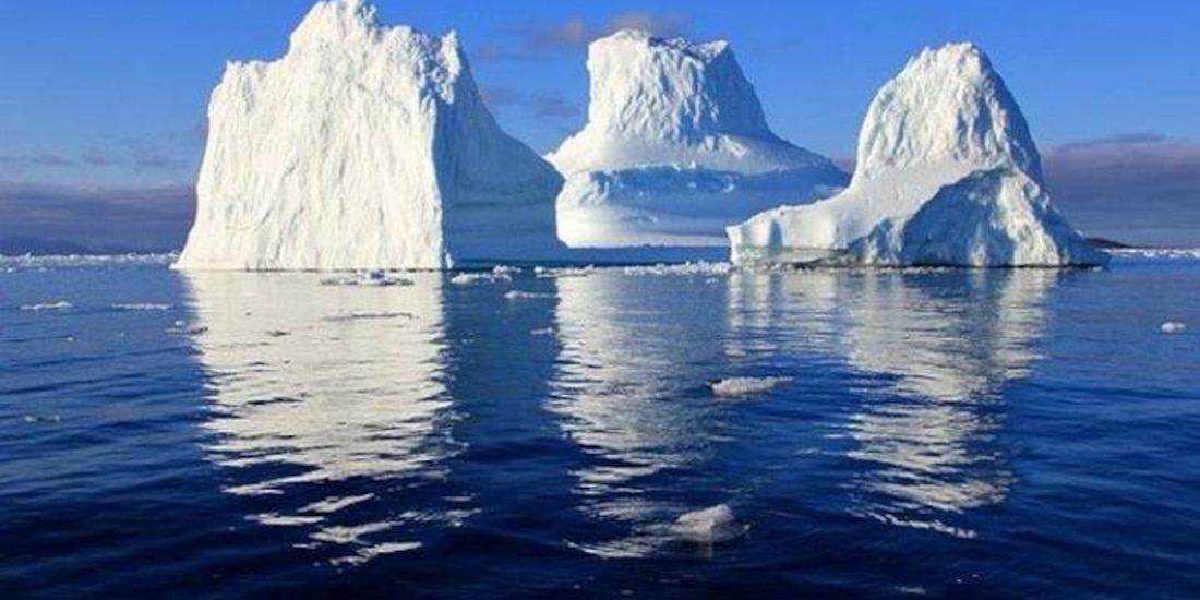 Icebergs en Groenlandia.