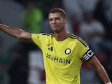 Cristiano Ronaldo hizo berrinche al salir de cambio en el juego entre Al-Nassr y Al Ettifaq.