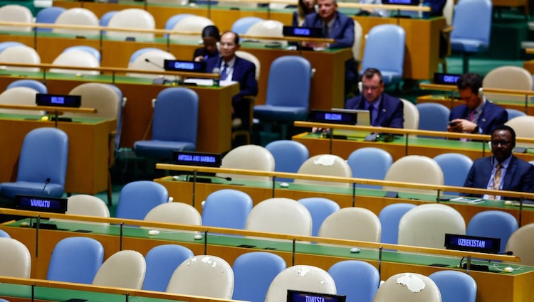 Durante la alocución diplomática, el mandatario arremetió contra las posturas gubernamentales de Europa Occidental, Qatar y Turquía.