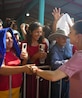 Presidenta Claudia Sheinbaum Pardo convive con habitantes de Pijijiapan, Chiapas.