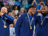 Stephen Curry celebra el triunfo del Team USA en los Juegos Olímpicos