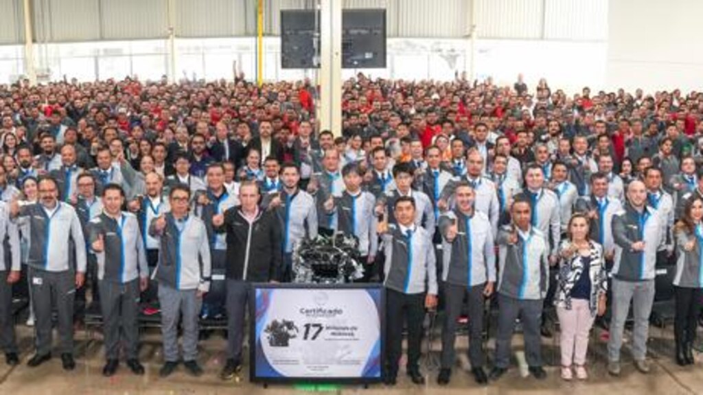 Nissan Mexicana demuestra una vez más la capacidad de retar lo establecido al alcanzar la cifra de 17 millones de motores en tan solo 17 meses.
