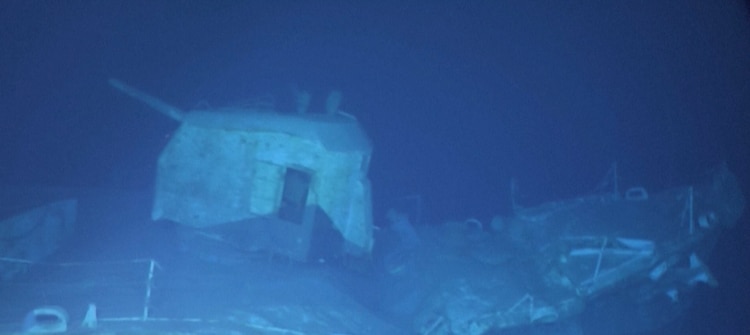 Naufragio con restos más profundos en el mundo.