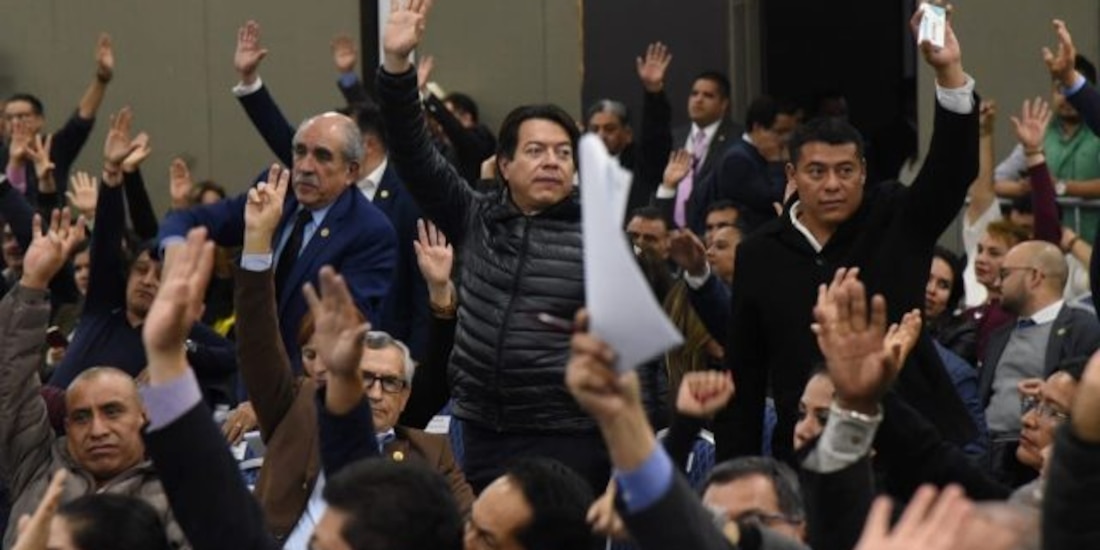 Foto ilustrativa de los conflictos en Morena