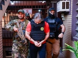 Hernán Bermúdez Requena, presunto líder de "La Barredora" fue trasladado a México tras ser expulsado de Paraguay.