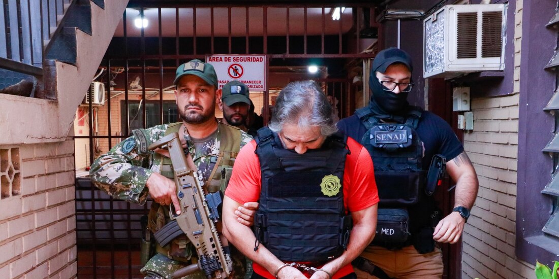 Hernán Bermúdez Requena, presunto líder de "La Barredora", fue detenido en Paraguay hace casi dos semanas.