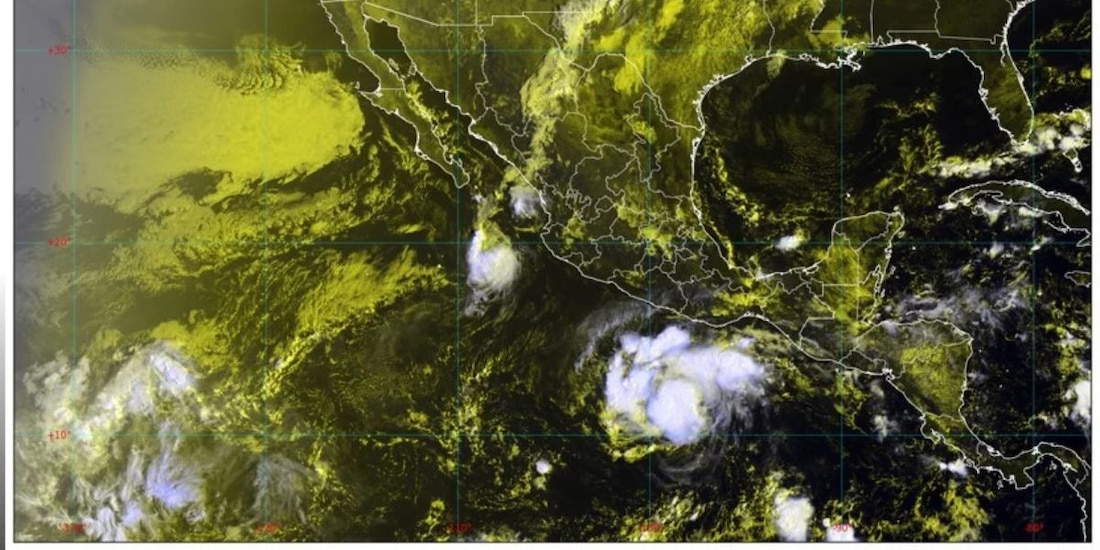 Simón y Trudy amenazan con lluvias fuertes