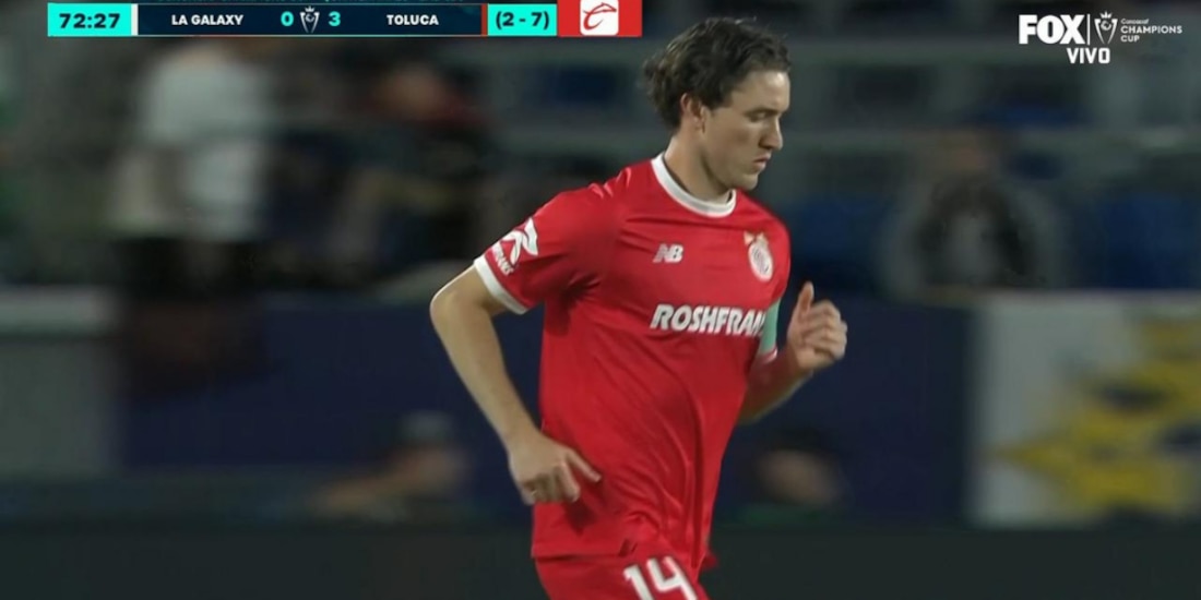 Marcel Ruiz vuelve a las canchas con el Toluca.