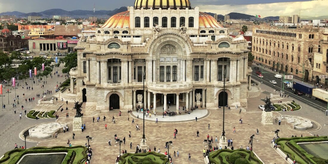 Palacio de Bellas Artes, en el centro de la Ciudad de México.