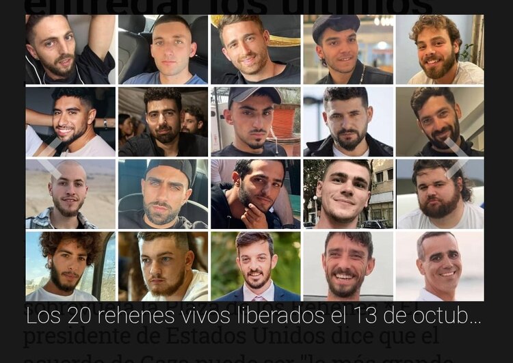 Hamás entrega a la Cruz Roja a primeros rehenes israelíes tras cese al fuego en Gaza