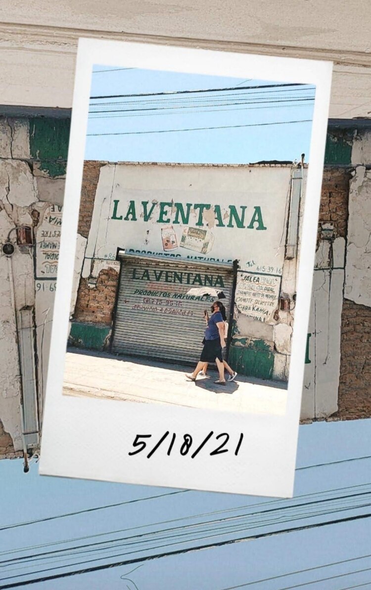 Centro de Ciudad Juárez durante la pandemia por Covid-19 en 2021.