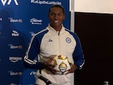Joel Huiqui en el Día de Medios de la Gran Final de la Liga MX