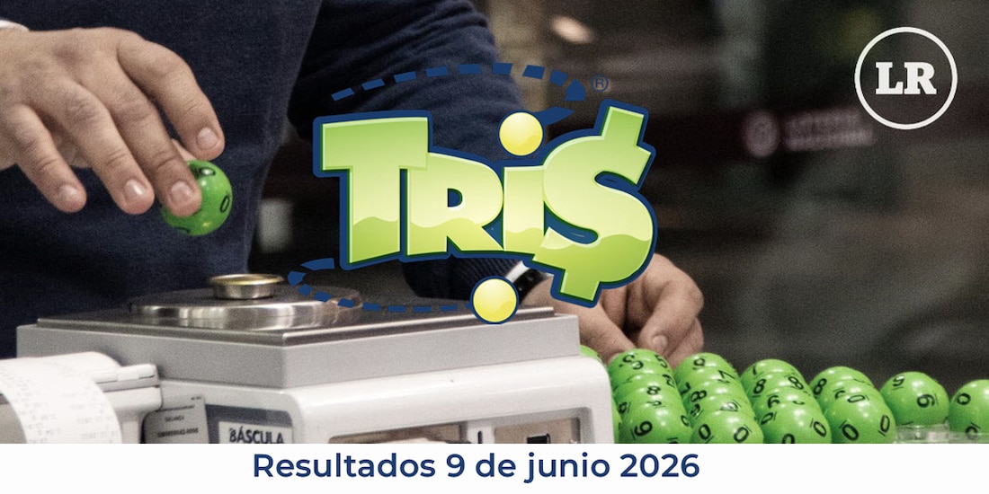 Resultados del Tris de hoy 9 DE JUNIO del 2026.