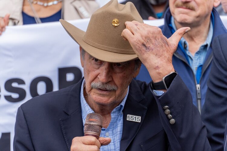 Vicente Fox Quesada, expresidente de México, el 25 de agosto de 2026.