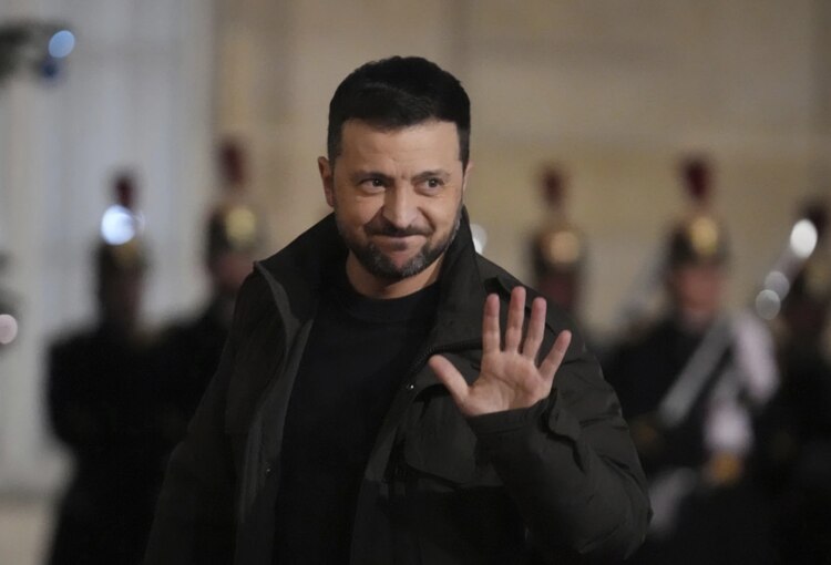 Volodimir Zelenski, este sábado 7 de diciembre.