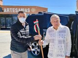 El presidente Andrés Manuel López Obrador y el gobernador de Oaxaca Alejandro Murat