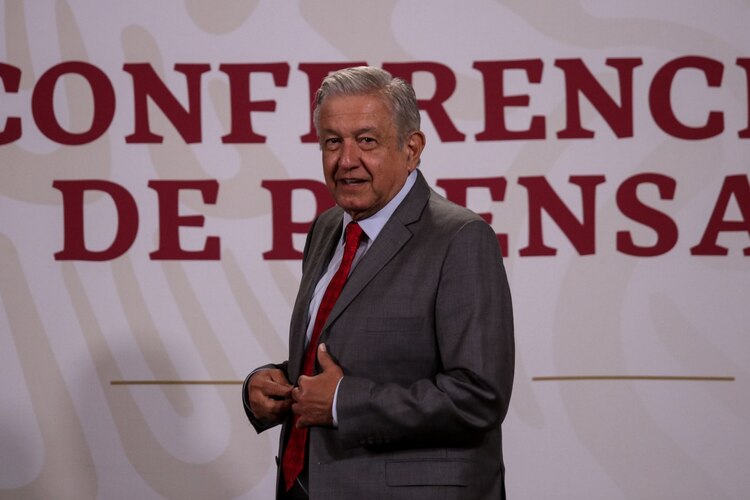 El presidente de México, Andrés Manuel López Obrador (AMLO), el 22 d octubre de 2020.