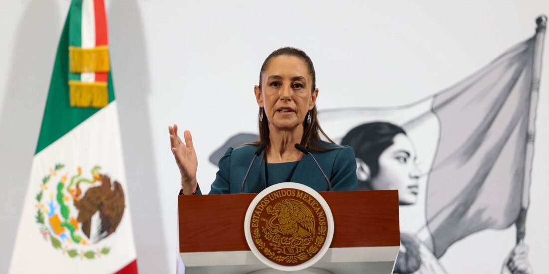 Claudia Sheinbaum, Presidenta de México, en fotografía de archivo.