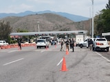 Cuerpos de seguridad estatal en operaciones.