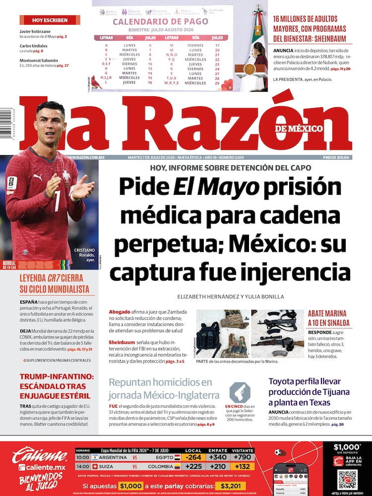 La Razón 07 Julio 2026