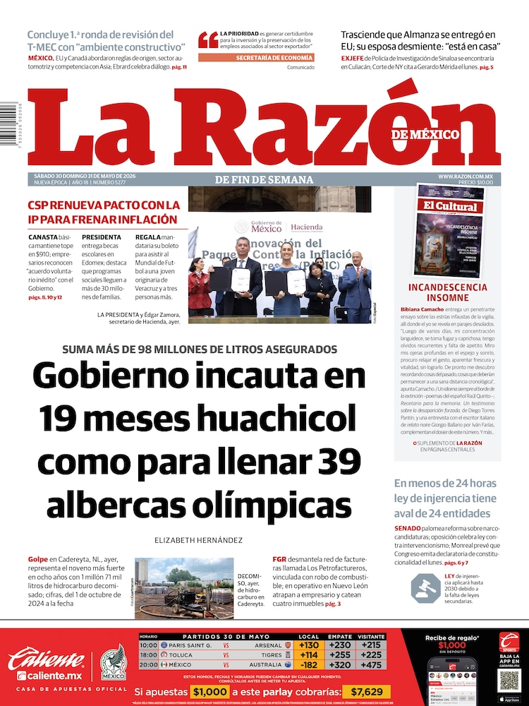 La Razón 30 Mayo 2026
